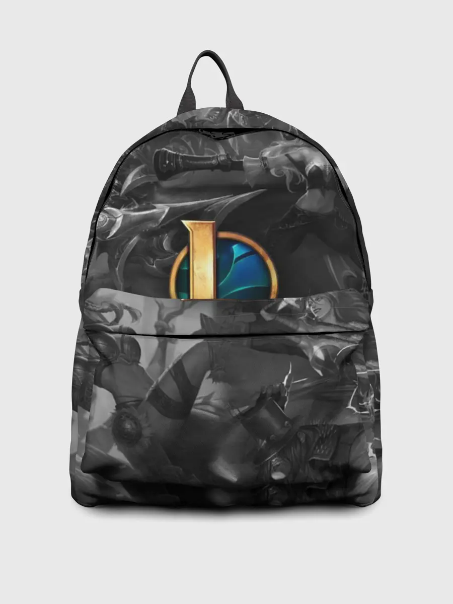 Рюкзак джинсовый / League of Legends Black&White