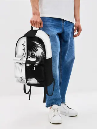Рюкзак джинсовый / Kaneki X. | Tokyo Ghoul