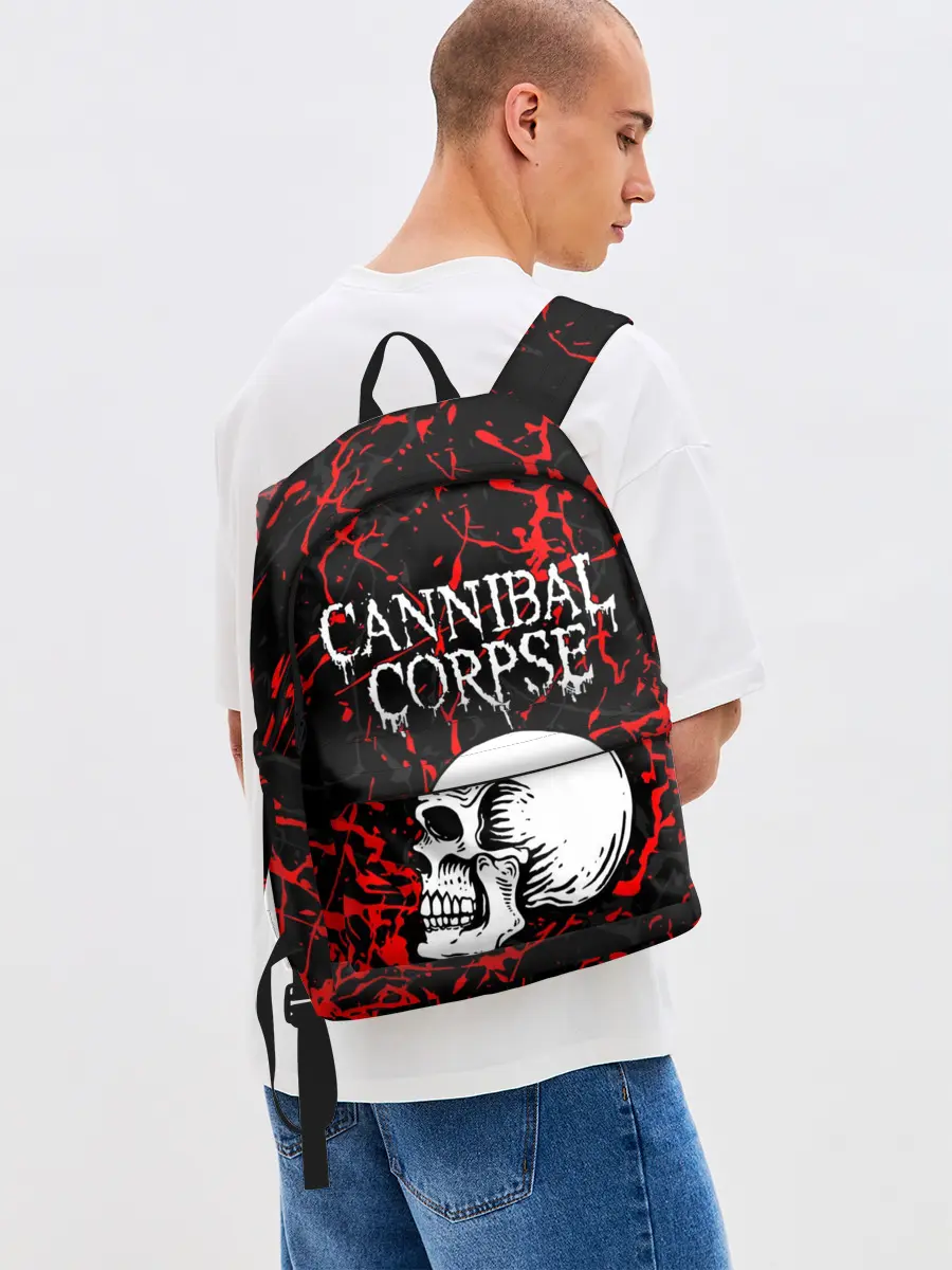 Рюкзак джинсовый / CANNIBAL CORPSE
