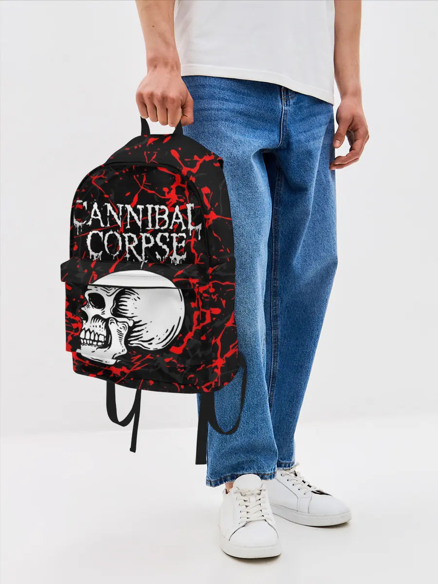 Рюкзак джинсовый / CANNIBAL CORPSE