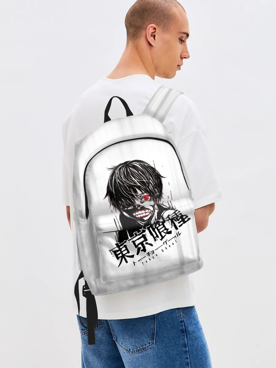 Рюкзак джинсовый / Токийский гуль грандж