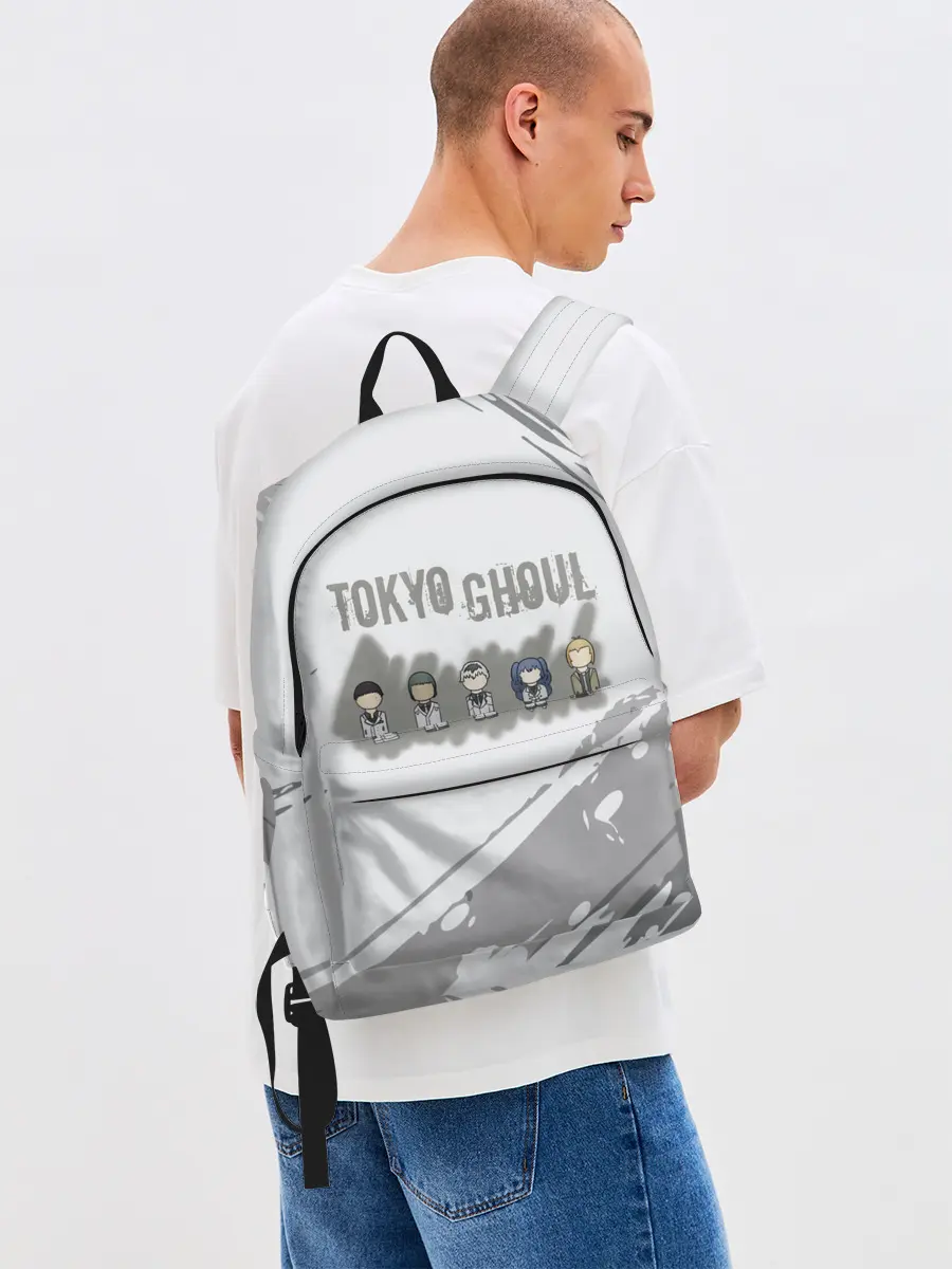 Рюкзак джинсовый / Персонажи Токийского Гуля