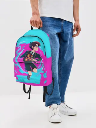 Рюкзак джинсовый / Путешественник во времени