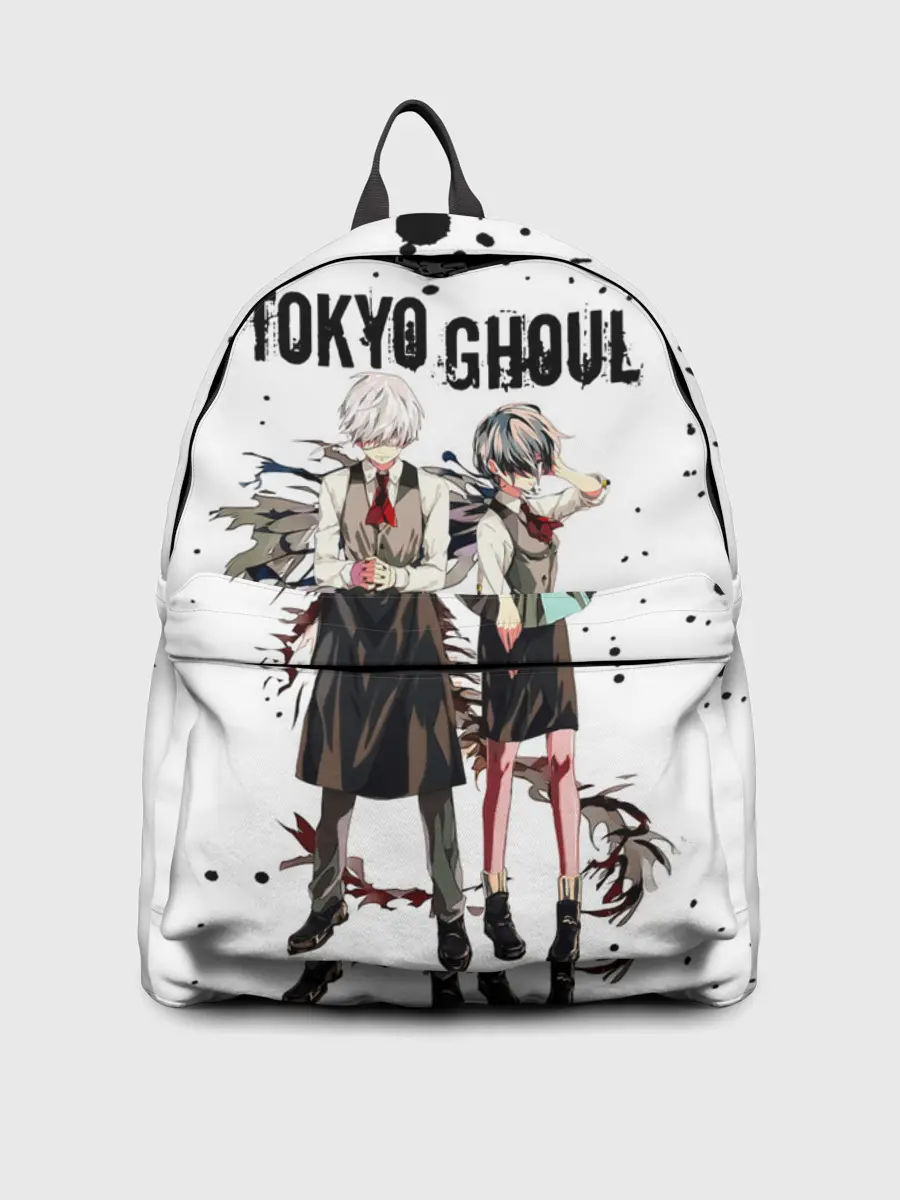 Рюкзак джинсовый / Канеки Кен и Тоука Киришима