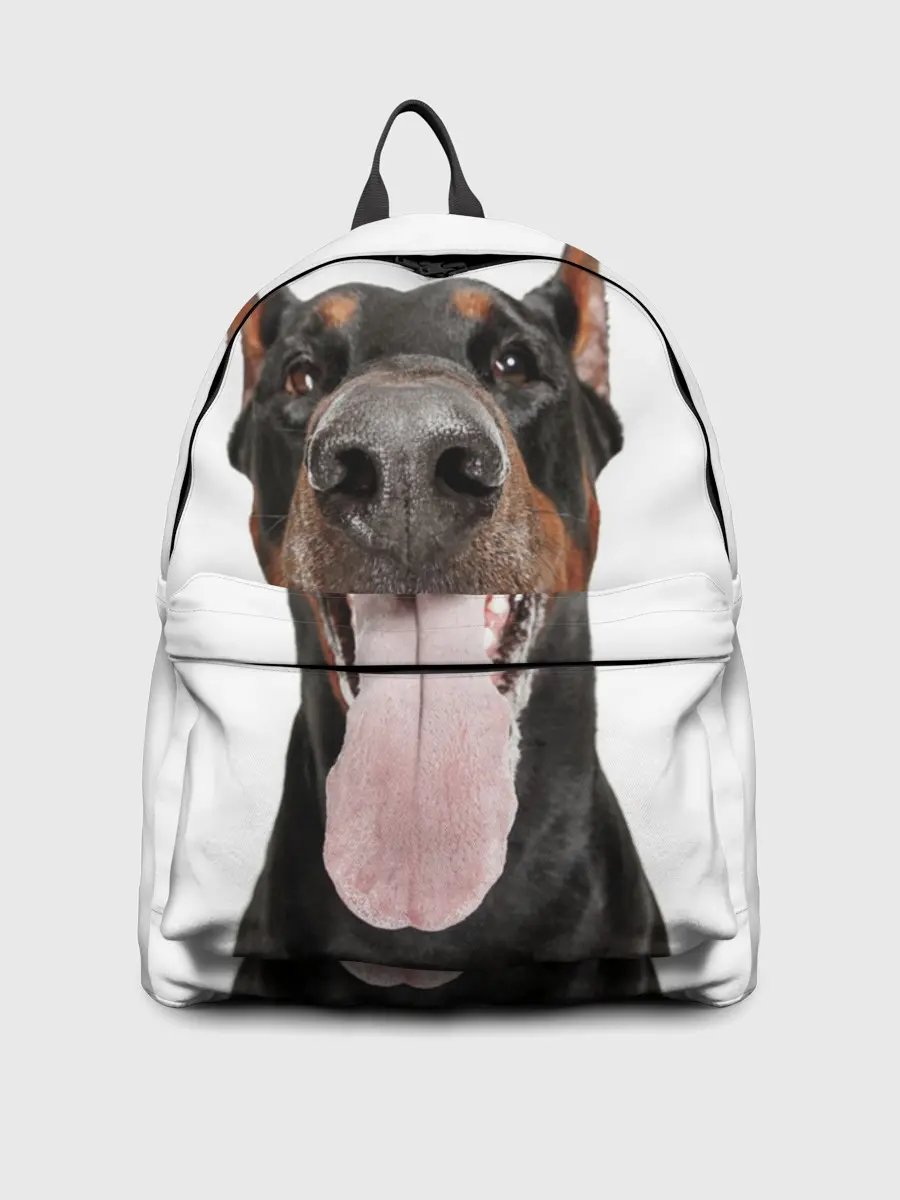 Рюкзак джинсовый / Доберман / Doberman