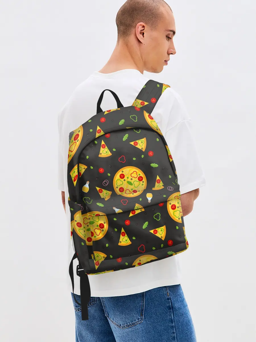 Рюкзак джинсовый / Веганская пицца