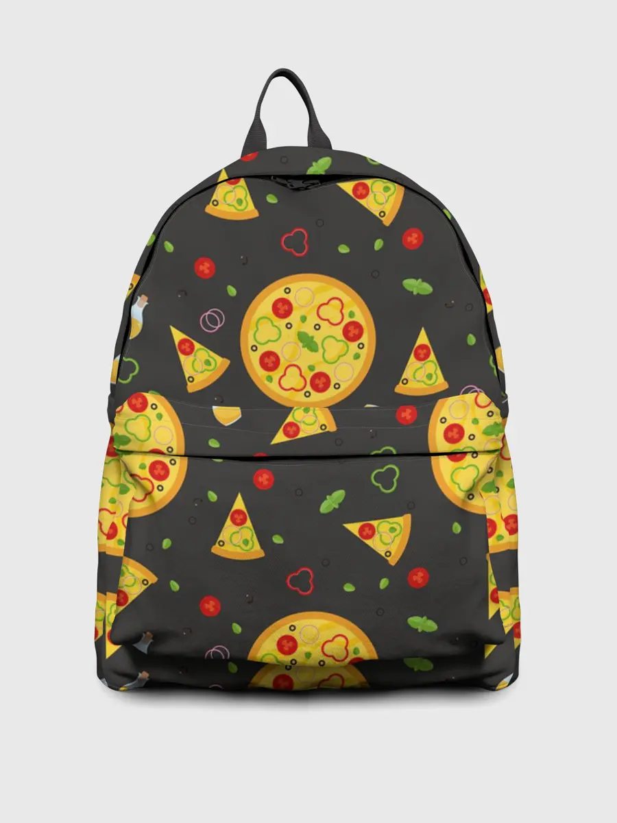 Рюкзак джинсовый / Веганская пицца