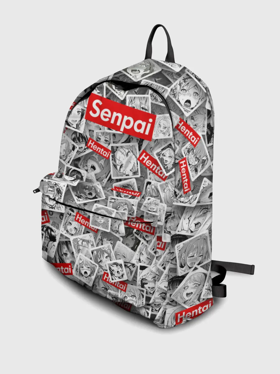Рюкзак джинсовый / Hentai senpai