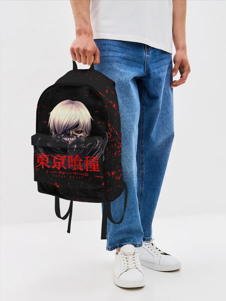 Рюкзак джинсовый / Tokyo Kaneki