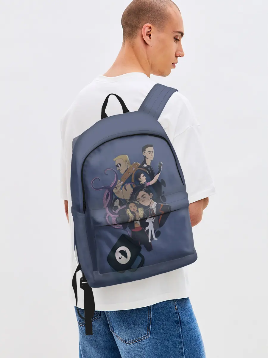 Рюкзак джинсовый / Академия вместе