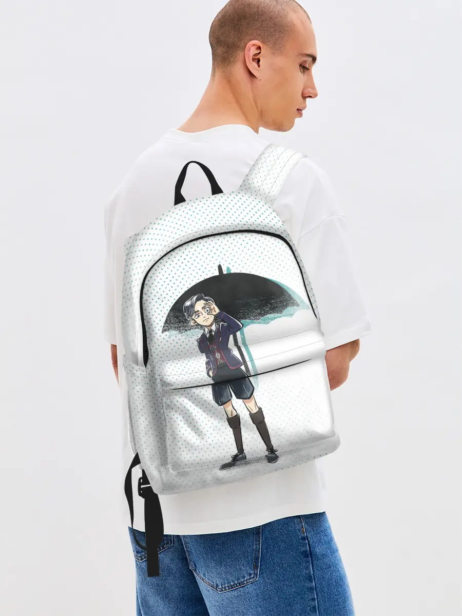 Рюкзак джинсовый / Пятый из Академии