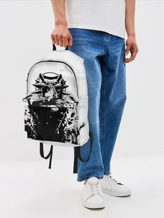 Рюкзак джинсовый / The Witcher 3 / Ведьмак 3