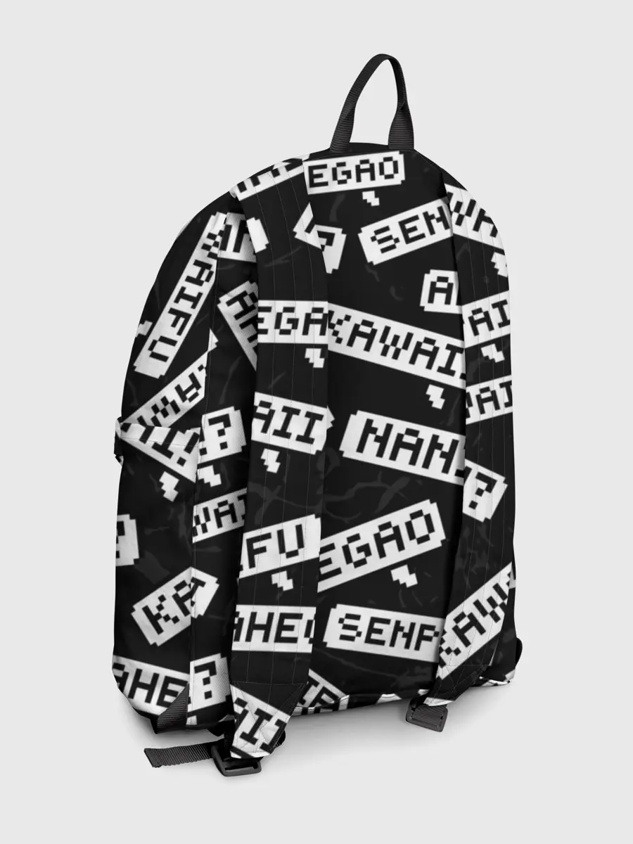 Рюкзак джинсовый / Ahegao Senpai Kawai