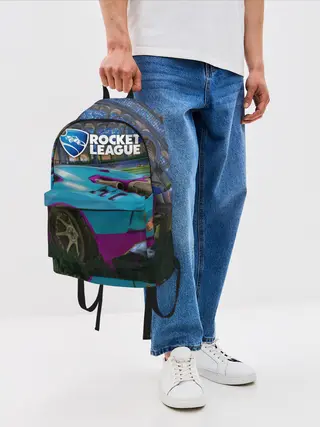 Рюкзак джинсовый / Rocket League