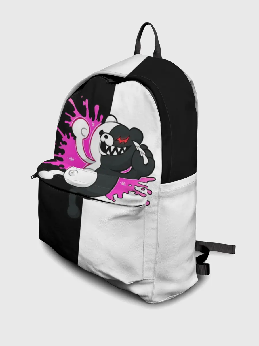 Рюкзак джинсовый / monokuma розовая жвачка