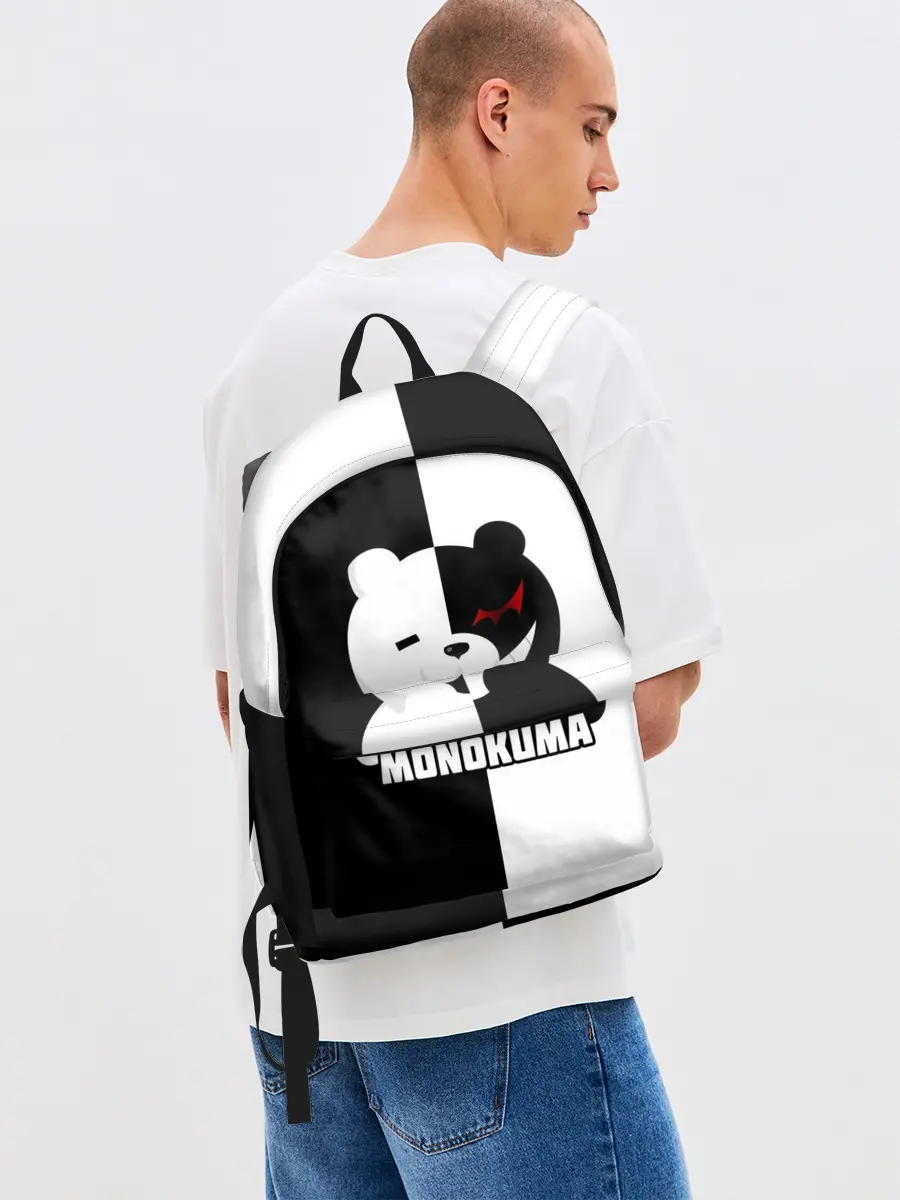 Рюкзак джинсовый / MONOKUMA / МОНОКУМА BEAR