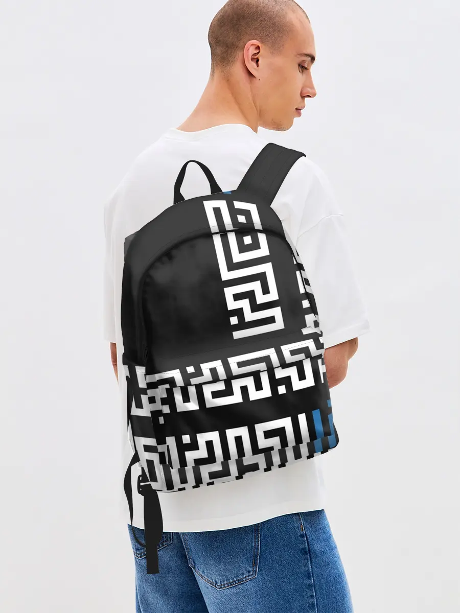 Рюкзак джинсовый / Геометрический Минимализм