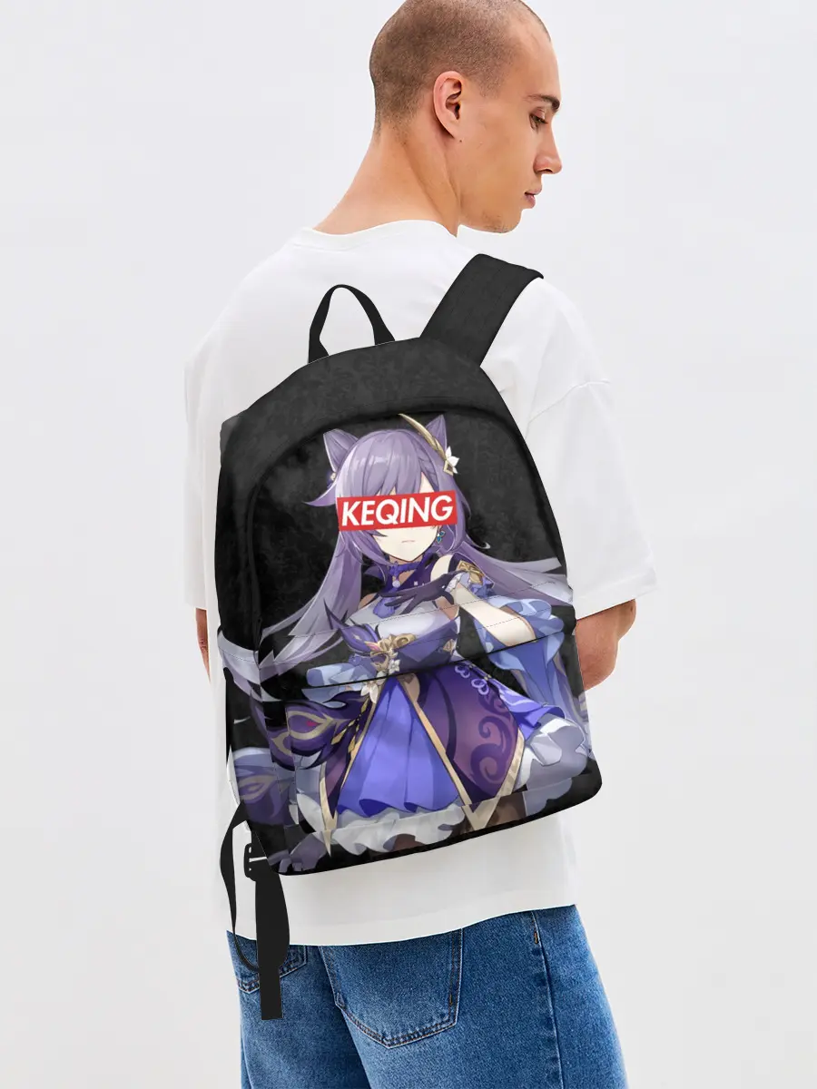 Рюкзак джинсовый / Genshin Impact KEQING