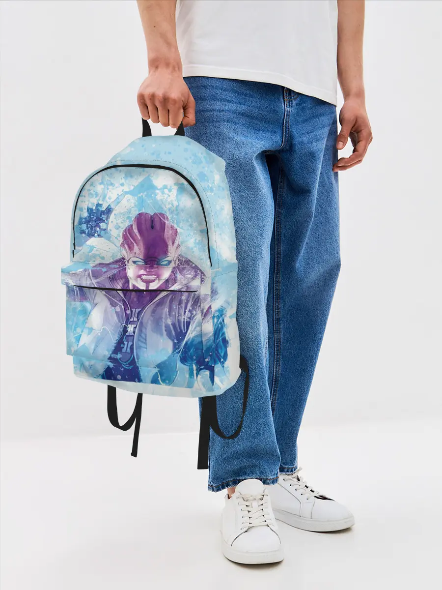 Рюкзак джинсовый / масс эффект