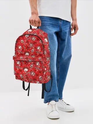 Рюкзак джинсовый / Панк-рок