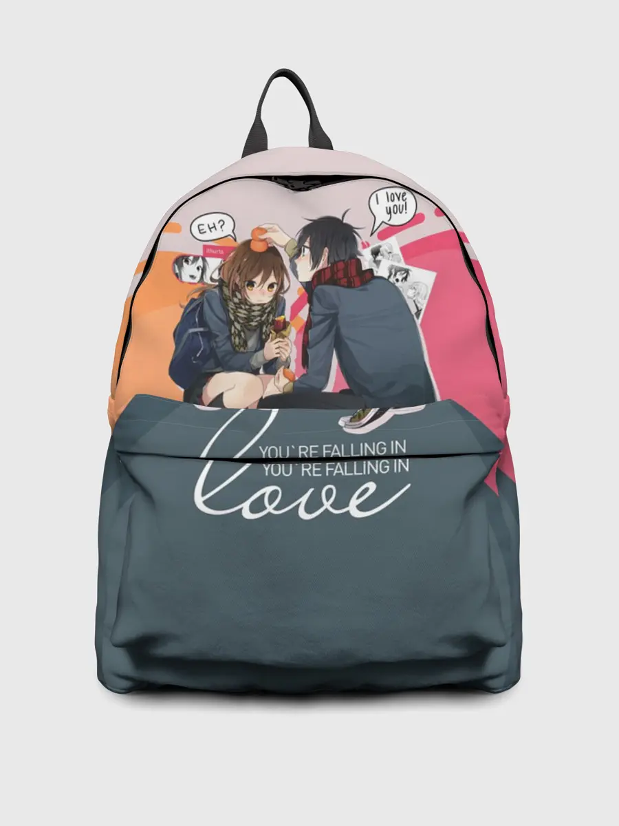 Рюкзак джинсовый / Хори-сан и Миямура-кун