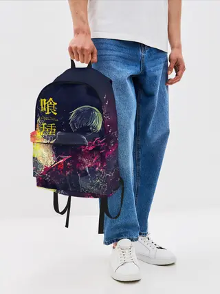 Рюкзак джинсовый / Канеки Кен | Токийский гуль