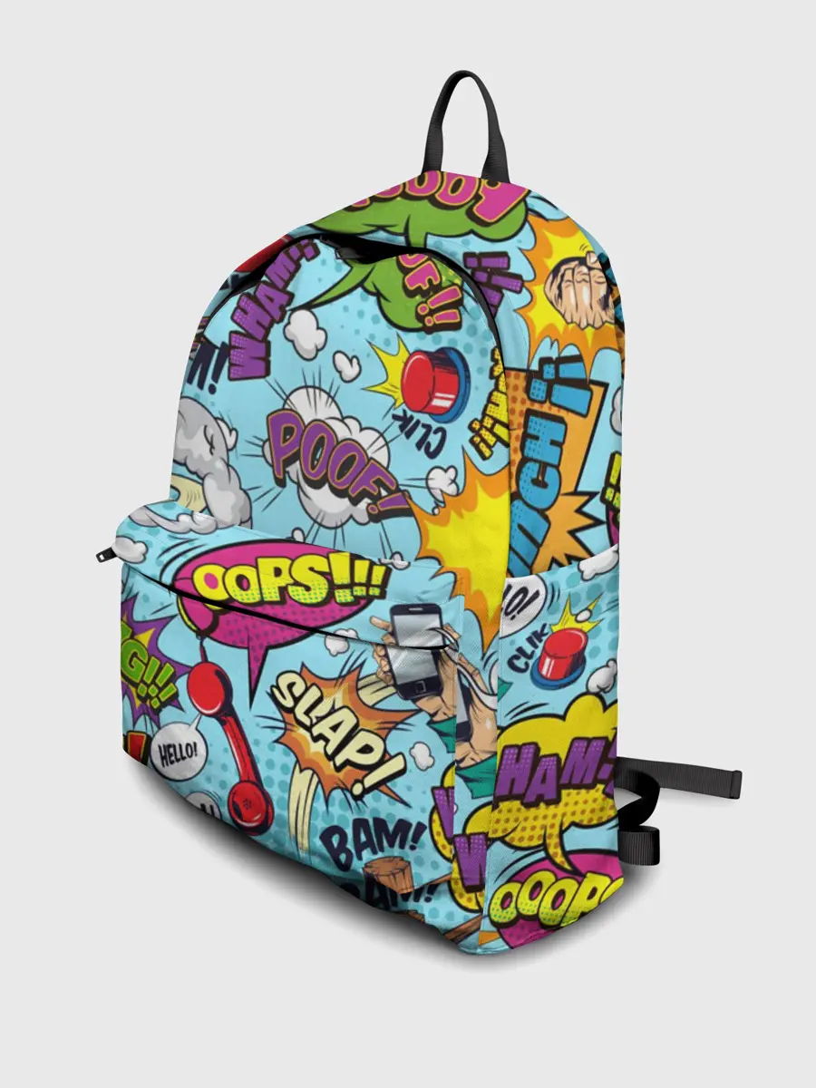 Рюкзак джинсовый / Комиксы