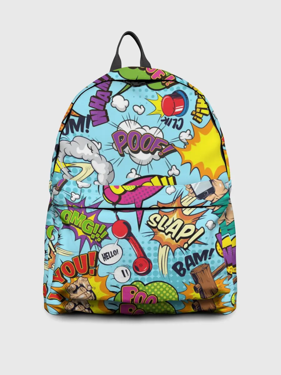 Рюкзак джинсовый / Комиксы