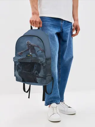 Рюкзак джинсовый / Братство стали