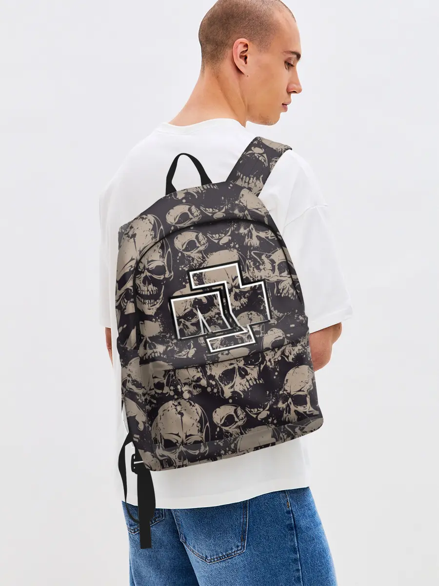 Рюкзак джинсовый / Rammstein