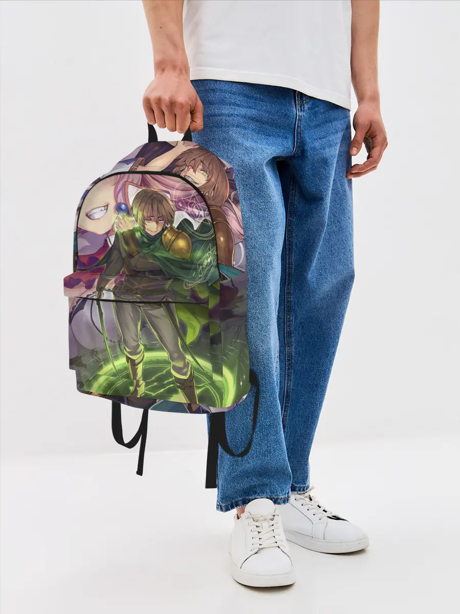 Рюкзак джинсовый / Kaifuku Jutsushi no Yarinaoshi