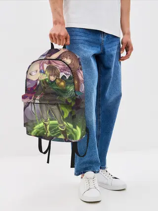 Рюкзак джинсовый / Kaifuku Jutsushi no Yarinaoshi