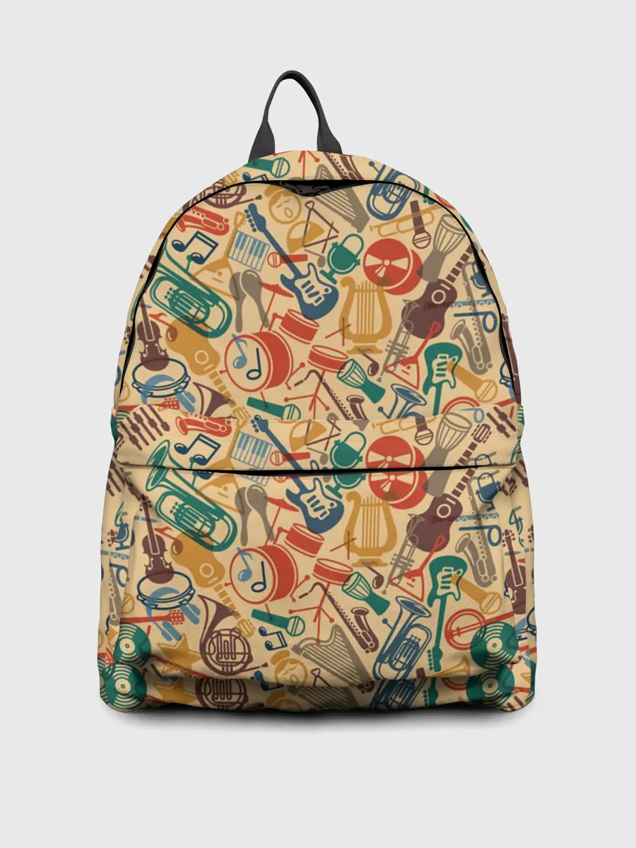 Рюкзак джинсовый / Музыка