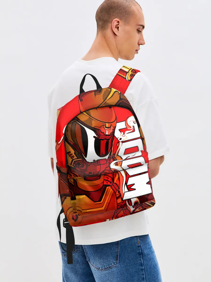 Рюкзак джинсовый / DOOM Eternal