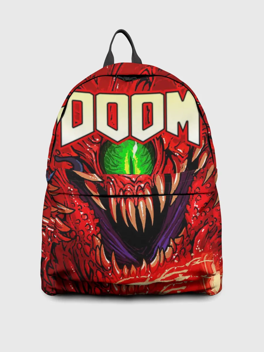Рюкзак джинсовый / DOOM Eternal