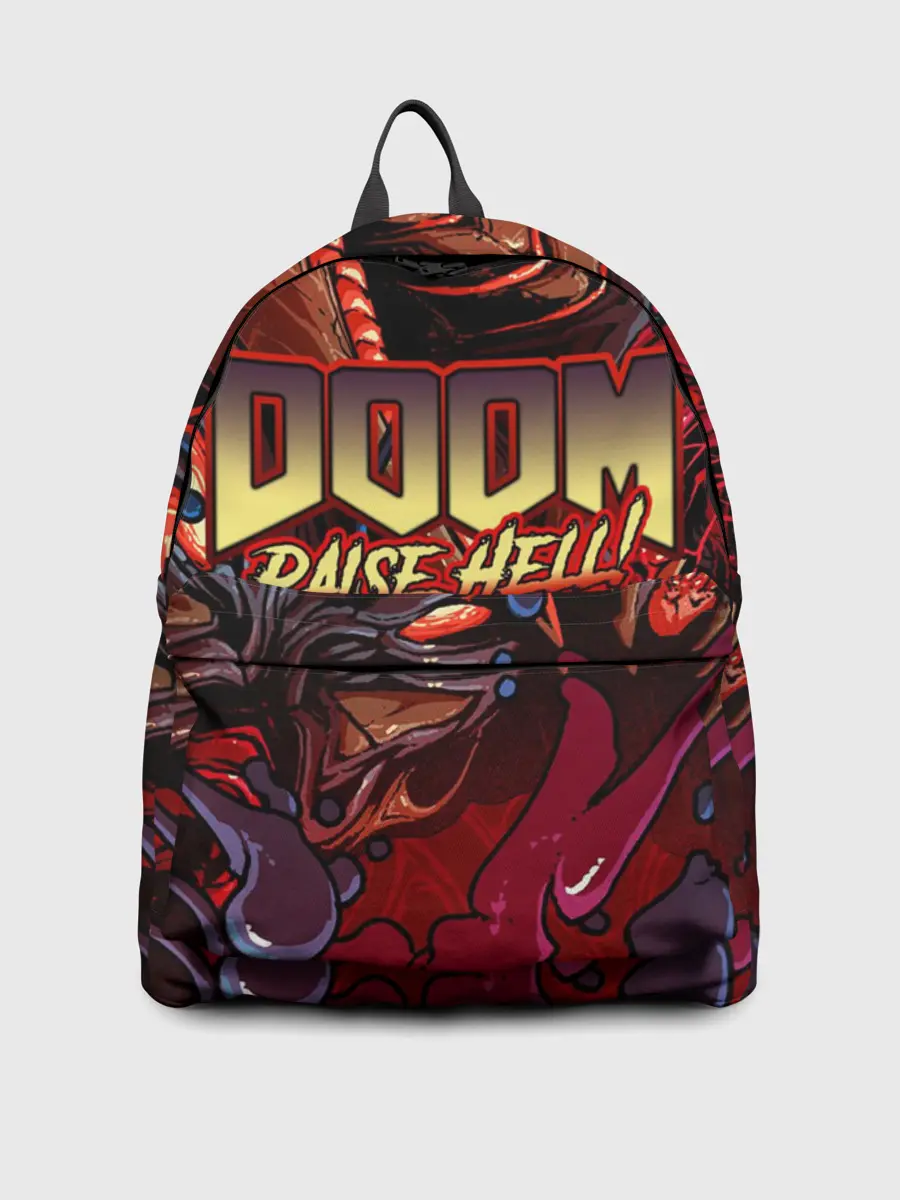 Рюкзак джинсовый / DOOM Eternal
