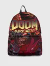 Рюкзак джинсовый / DOOM Eternal