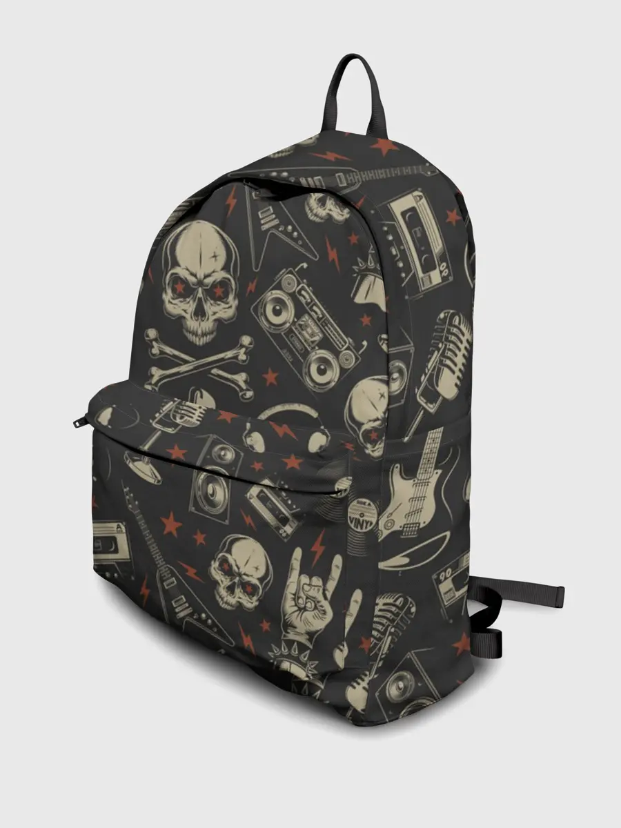 Рюкзак джинсовый / Рок-музыка