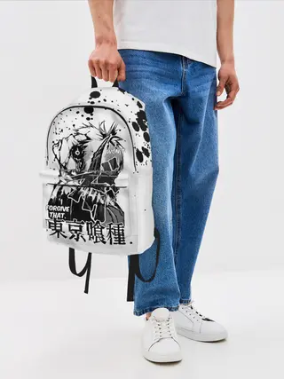 Рюкзак джинсовый / FORGIVE THAT. Tokyo Ghoul
