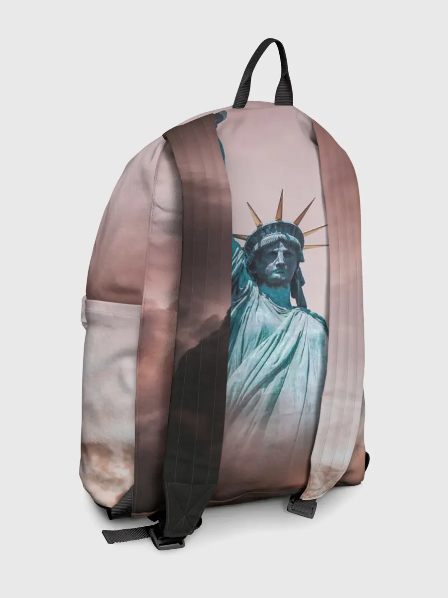 Рюкзак джинсовый / Статуя свободы