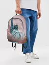 Рюкзак джинсовый / Статуя свободы