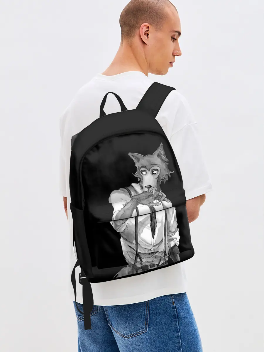 Рюкзак джинсовый / Выдающиеся звери | Легоси