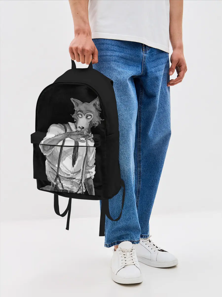 Рюкзак джинсовый / Выдающиеся звери | Легоси