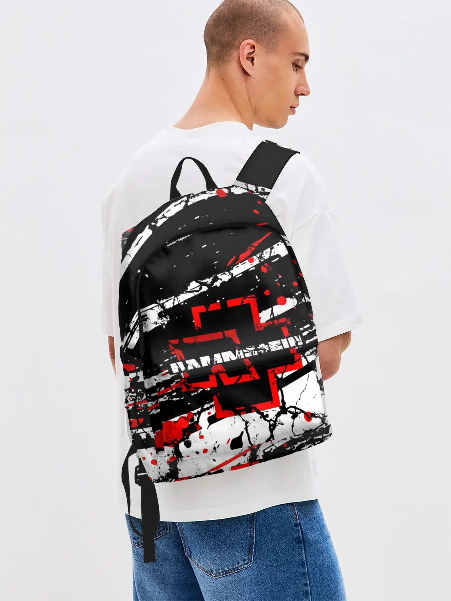 Рюкзак джинсовый / RAMMSTEIN