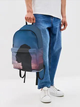 Рюкзак джинсовый / Девушка