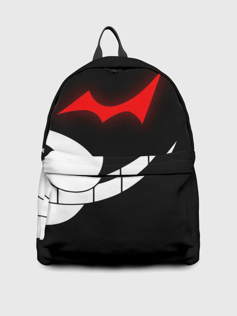 Рюкзак джинсовый / monokuma пол лица