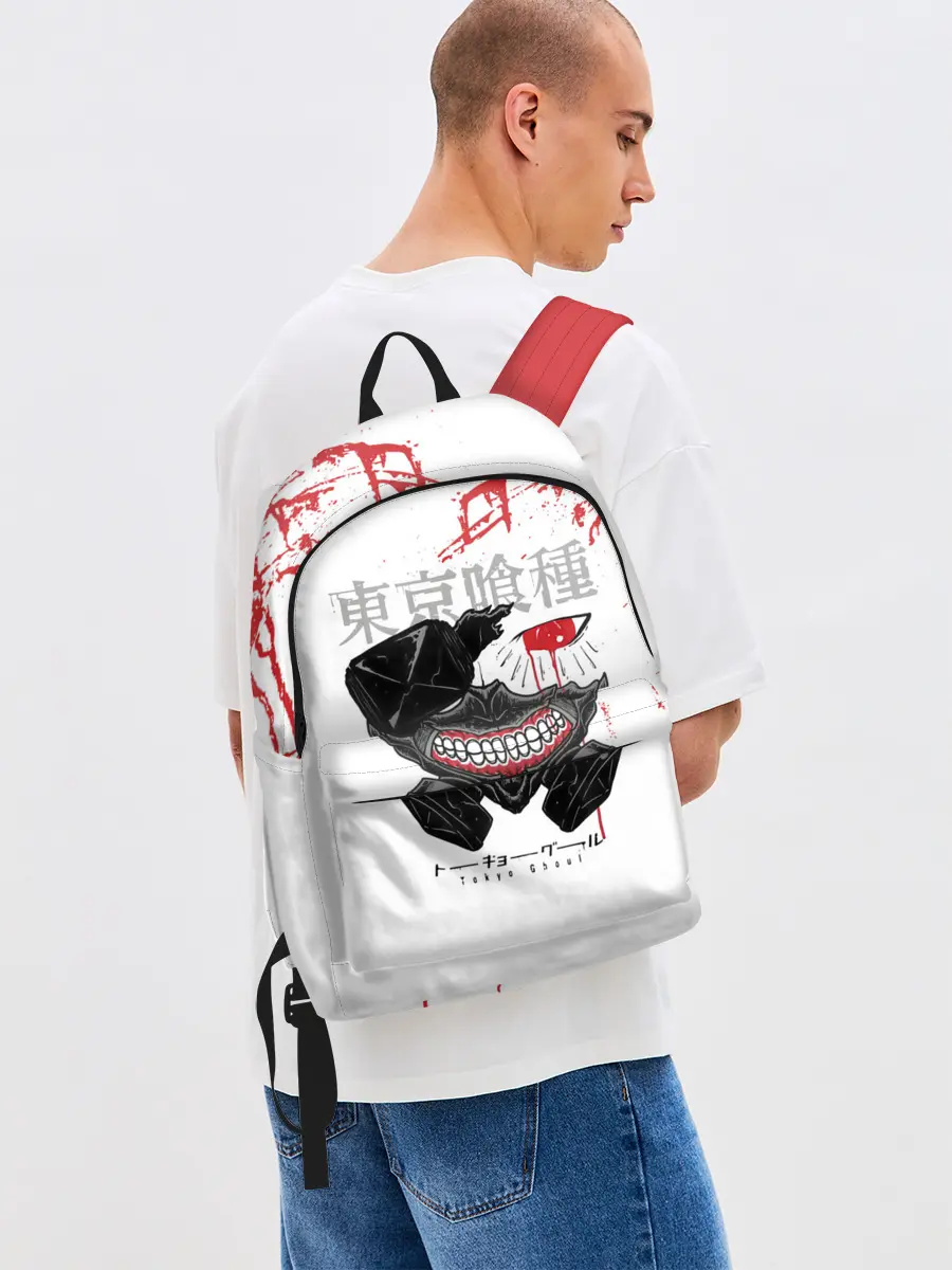 Рюкзак джинсовый / Kaneki Ken кусок головы