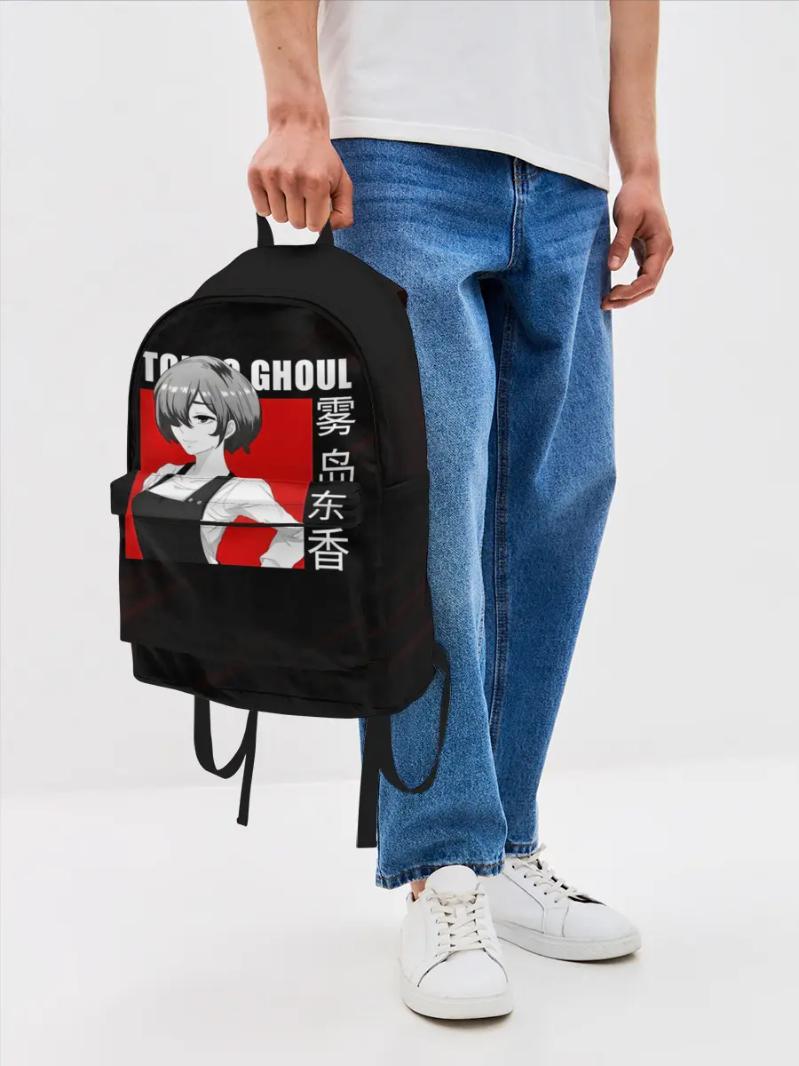 Рюкзак джинсовый / Официантка Киришима