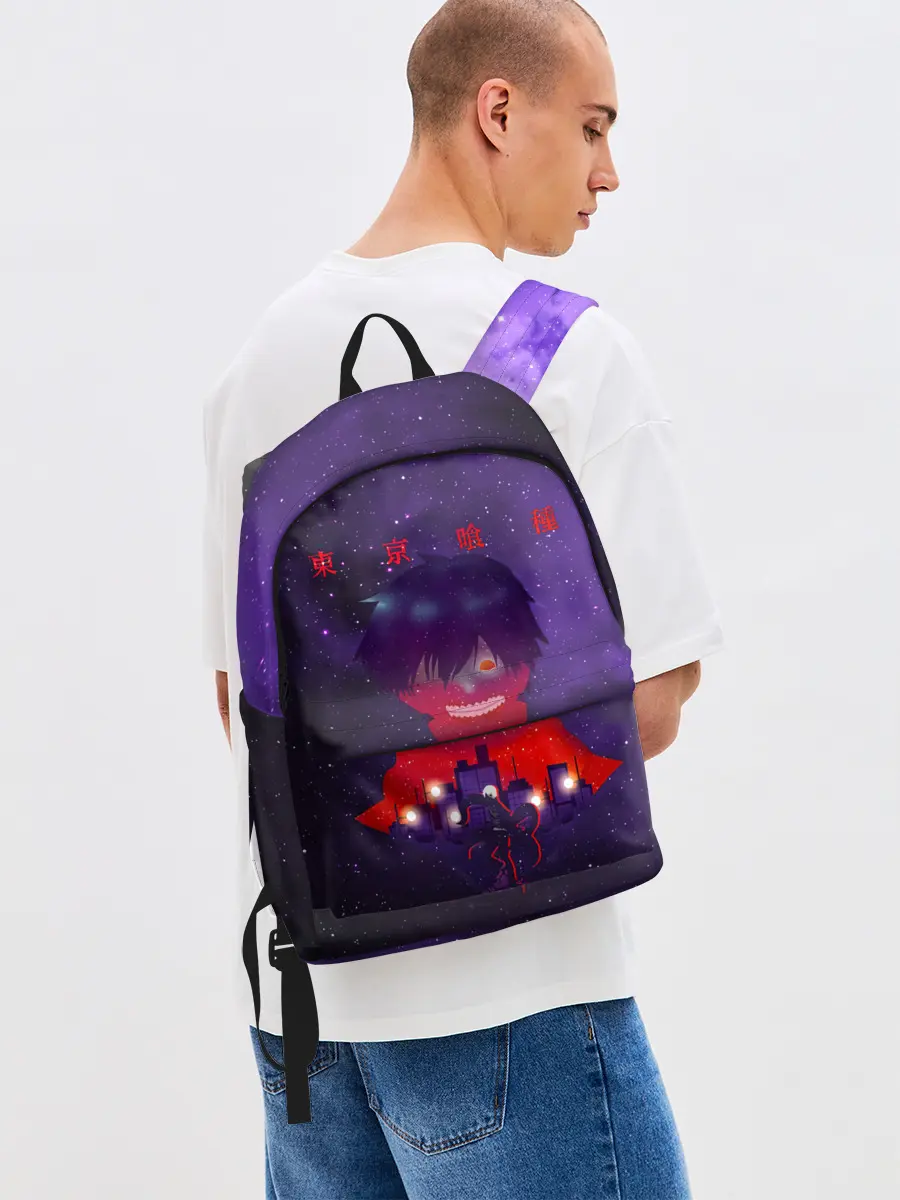 Рюкзак джинсовый / Канеки над Токио