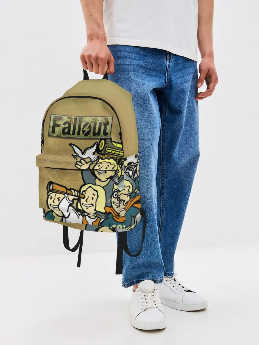 Рюкзак джинсовый / Волтбои